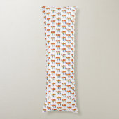 Regenboog Pride Chai Vlag Lichaamskussen (Voorkant Verticaal)