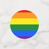 Regenboog Pride Confetti (Kleine voorkant)