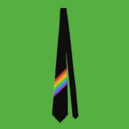 Regenboog Pride Diagonale Das: Krachtige Kleuren,  Stropdas