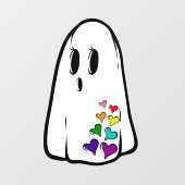 Regenboog Pride Geest Raamsticker (Vel)