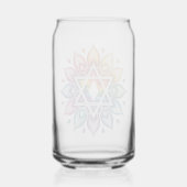 Regenboog Pride LGBT Blikvorm Glas (Achterkant)