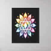 Regenboog Pride LGBT Canvas Afdruk (Voorkant)