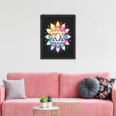 Regenboog Pride LGBT Canvas Afdruk (Insitu (Woonkamer))