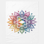 Regenboog Pride LGBT Fleece Deken (Voorkant)