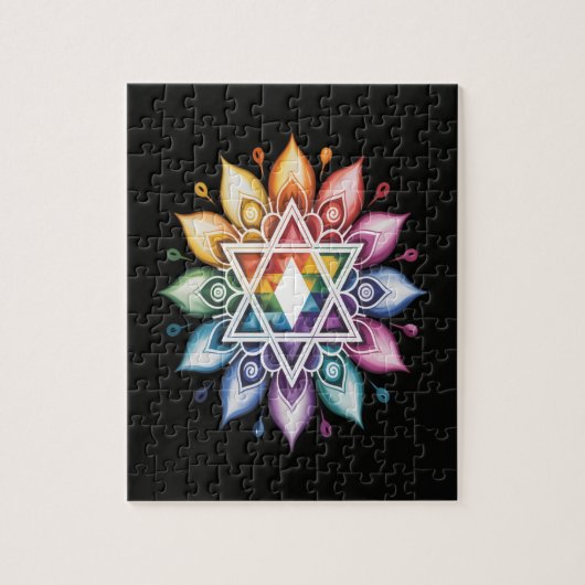 Regenboog Pride LGBT Legpuzzel (Verticaal)
