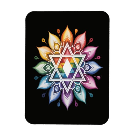 Regenboog Pride LGBT Magneet (Verticaal)