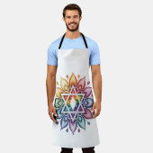 Regenboog Pride LGBT Schort (Gedragen)