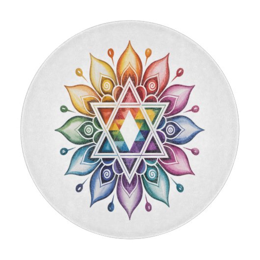 Regenboog Pride LGBT Snijplank (Voorkant)