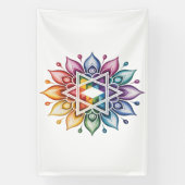 Regenboog Pride LGBT Spandoek (Verticaal)