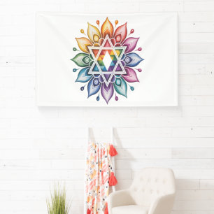 Regenboog Pride LGBT Spandoek