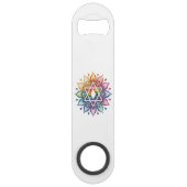 Regenboog Pride LGBT Speed Flessenopener (Achterkant)