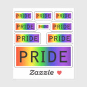 Regenboog Pride LGBT Sticker (Vel)