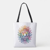 Regenboog Pride LGBT Tote Bag (Achterkant)