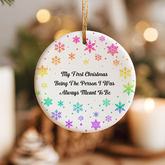 Regenboog Pride LGBTQ Kerst Ornament