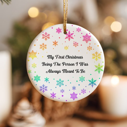 Regenboog Pride LGBTQ Kerst Ornament