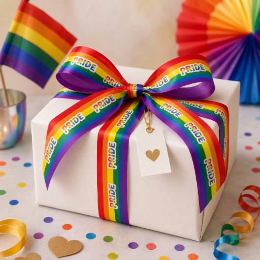 Regenboog Pride LGBTQ Satijnen Lint