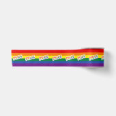 Regenboog Pride LGBTQ Satijnen Lint (Voorkant)