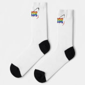 Regenboog Pride LGBTQ Vlag Sokken (Links)