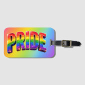 Regenboog PRIDE LGBTQIA+ Gemeenschap Bagagelabel (Voorkant (horizontaal))