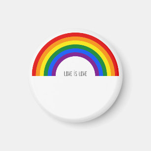 Regenboog Pride. Liefde is Liefde. Magneet
