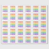 Regenboog Pride Retro Cadeaupapier (Vlak)