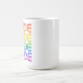 Regenboog Pride Retro Koffiemok (Center)