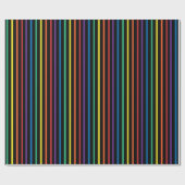 Regenboog Pride Streep Inpakpapier (Vlak)