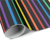 Regenboog Pride Streep Inpakpapier (Rol Hoek)