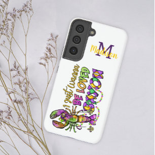 Regenboog Pride Strepen Kleurrijk Plezier Initiële Samsung Galaxy Hoesje