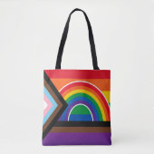 Regenboog Pride Tote Bag (Voorkant)