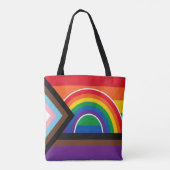 Regenboog Pride Tote Bag (Achterkant)