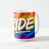 Regenboog Pride-viering Koffiemok (Voorkant rechts)