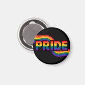 Regenboog Pride Viering Magneet (Voorkant / Achterkant)