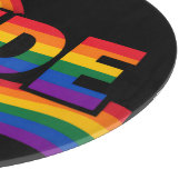 Regenboog Pride Viering Snijplank (Hoek)