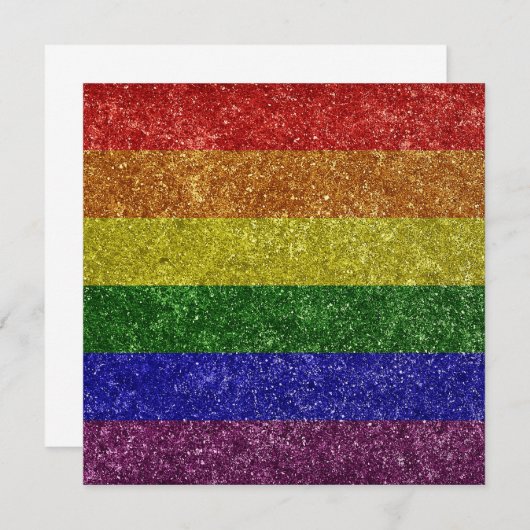 Regenboog pride vlag (Voorkant / Achterkant)