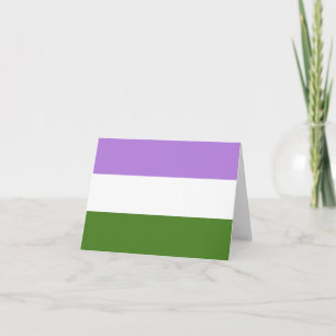 Regenboog Pride Vlag Bedankkaart