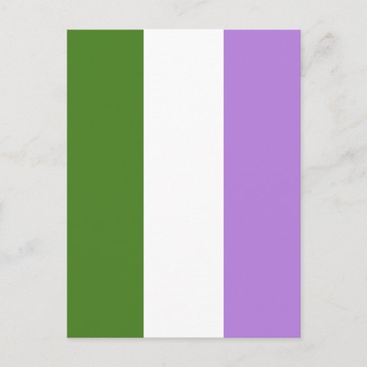 Regenboog Pride Vlag Briefkaart (Voorkant)
