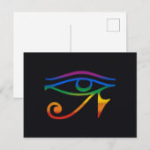 Regenboog Pride Vlag Briefkaart (Voorkant / Achterkant)