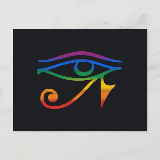 Regenboog Pride Vlag Briefkaart (Voorkant)