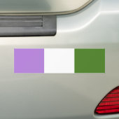 Regenboog Pride Vlag Bumpersticker (Op auto)