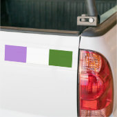 Regenboog Pride Vlag Bumpersticker (Op Truck)
