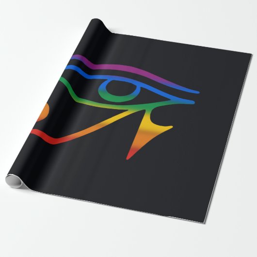 Regenboog Pride Vlag Cadeaupapier (Uitgerold)