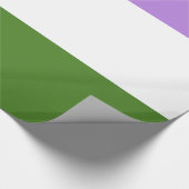 Regenboog Pride Vlag Cadeaupapier (Hoek)