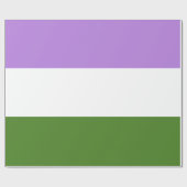 Regenboog Pride Vlag Cadeaupapier (Vlak)
