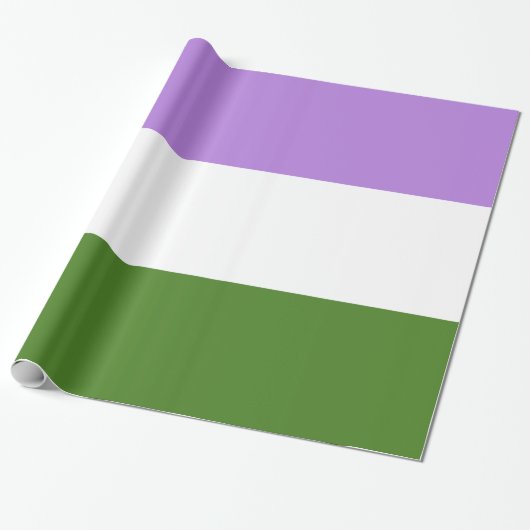 Regenboog Pride Vlag Cadeaupapier (Uitgerold)