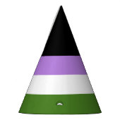 Regenboog Pride Vlag Feesthoedjes (Links)