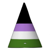 Regenboog Pride Vlag Feesthoedjes (Rechts)
