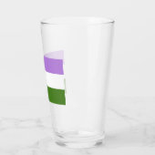 Regenboog Pride Vlag Glas (Links)
