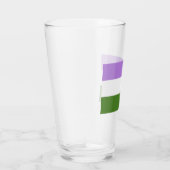 Regenboog Pride Vlag Glas (Rechts)