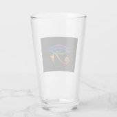 Regenboog Pride Vlag Glas (Achterkant)